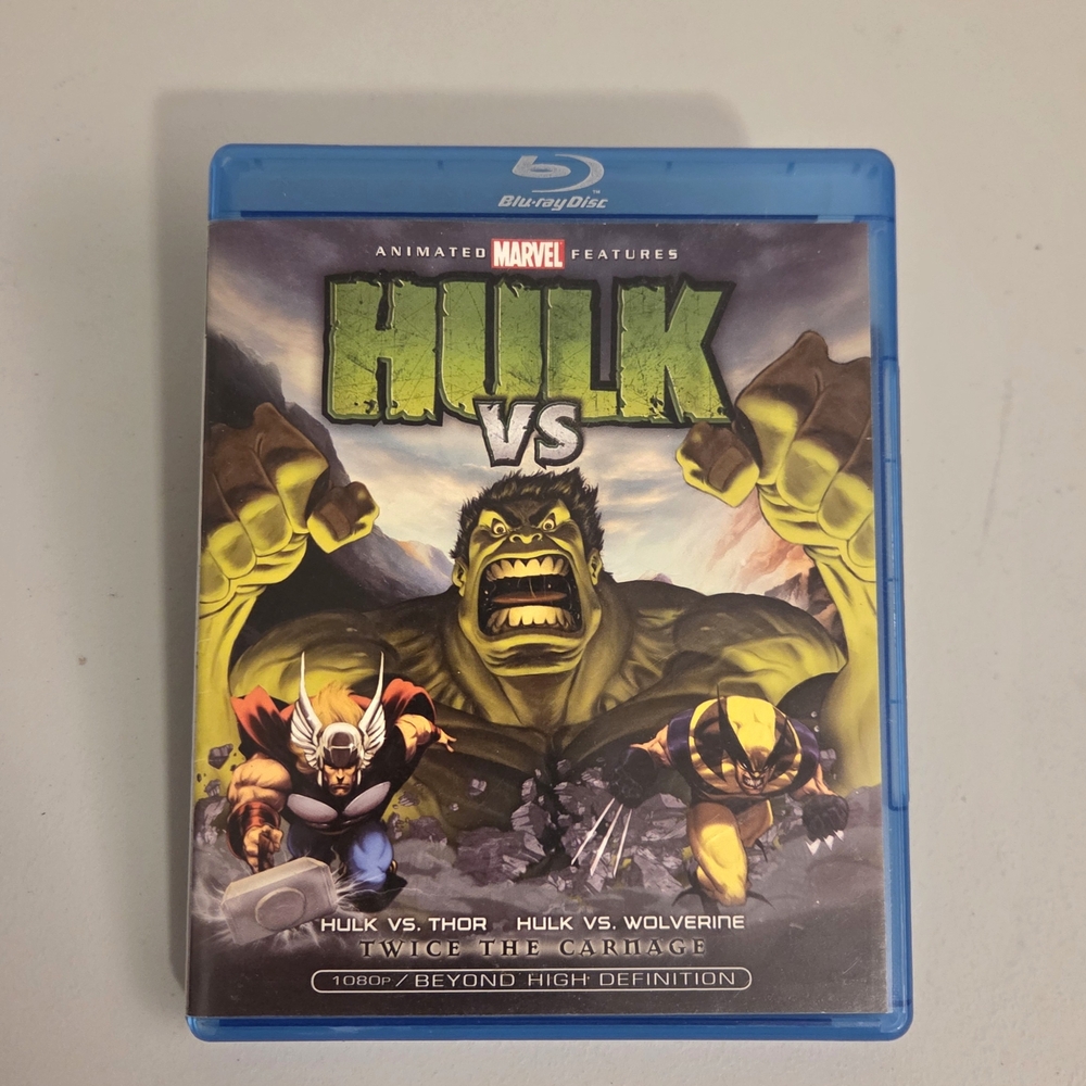 Marvel Hulk VS Blu-ray